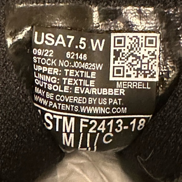 Merrell women’s Work Moab Flight Carbon Flight
Steel Toe Low Top Shoes - Picture 11 of 13